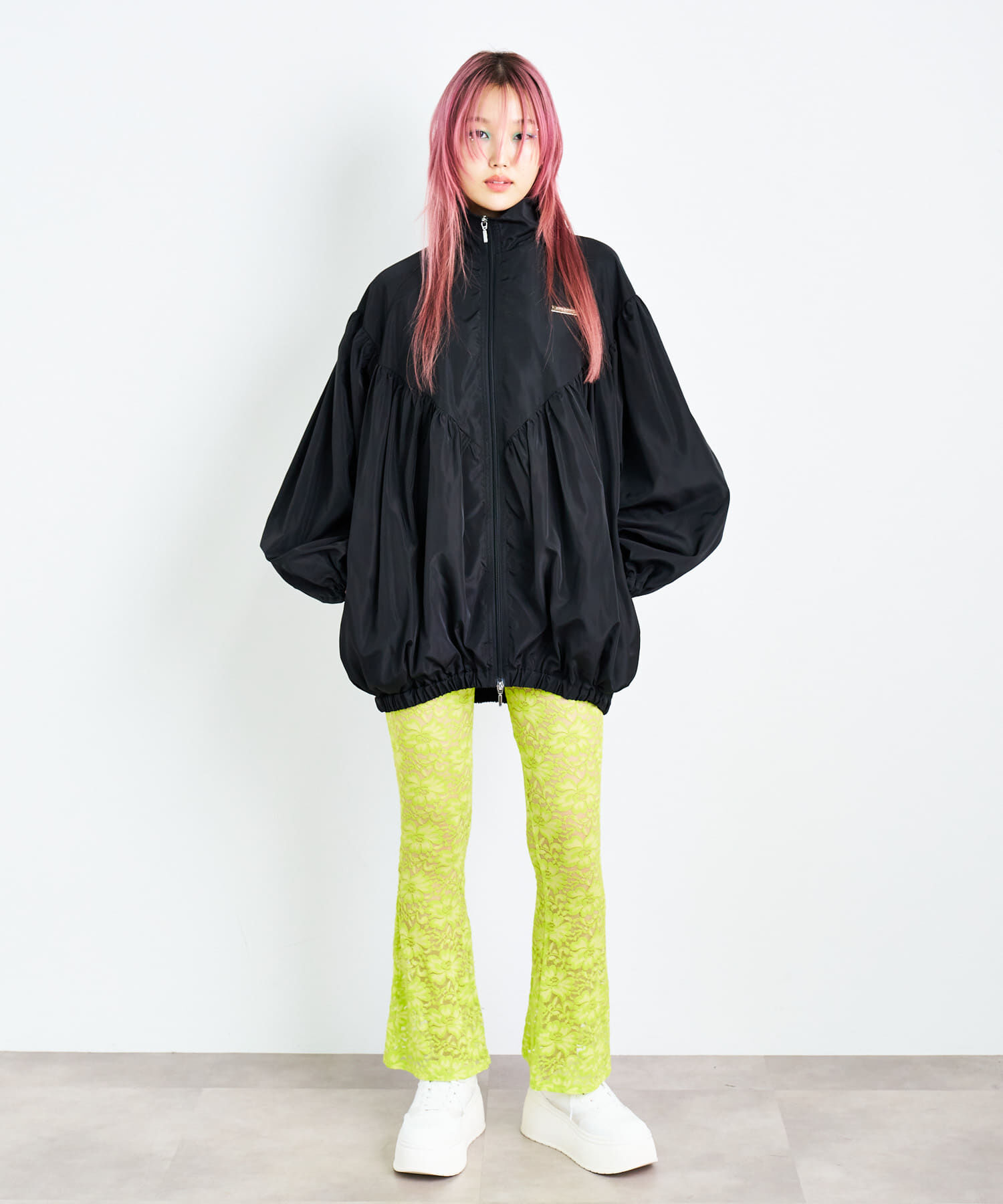 SENSE OF PLACE by URBAN RESEARCH「ANNA SUI NYC　フラワーレースストレッチパンツ」|その他|