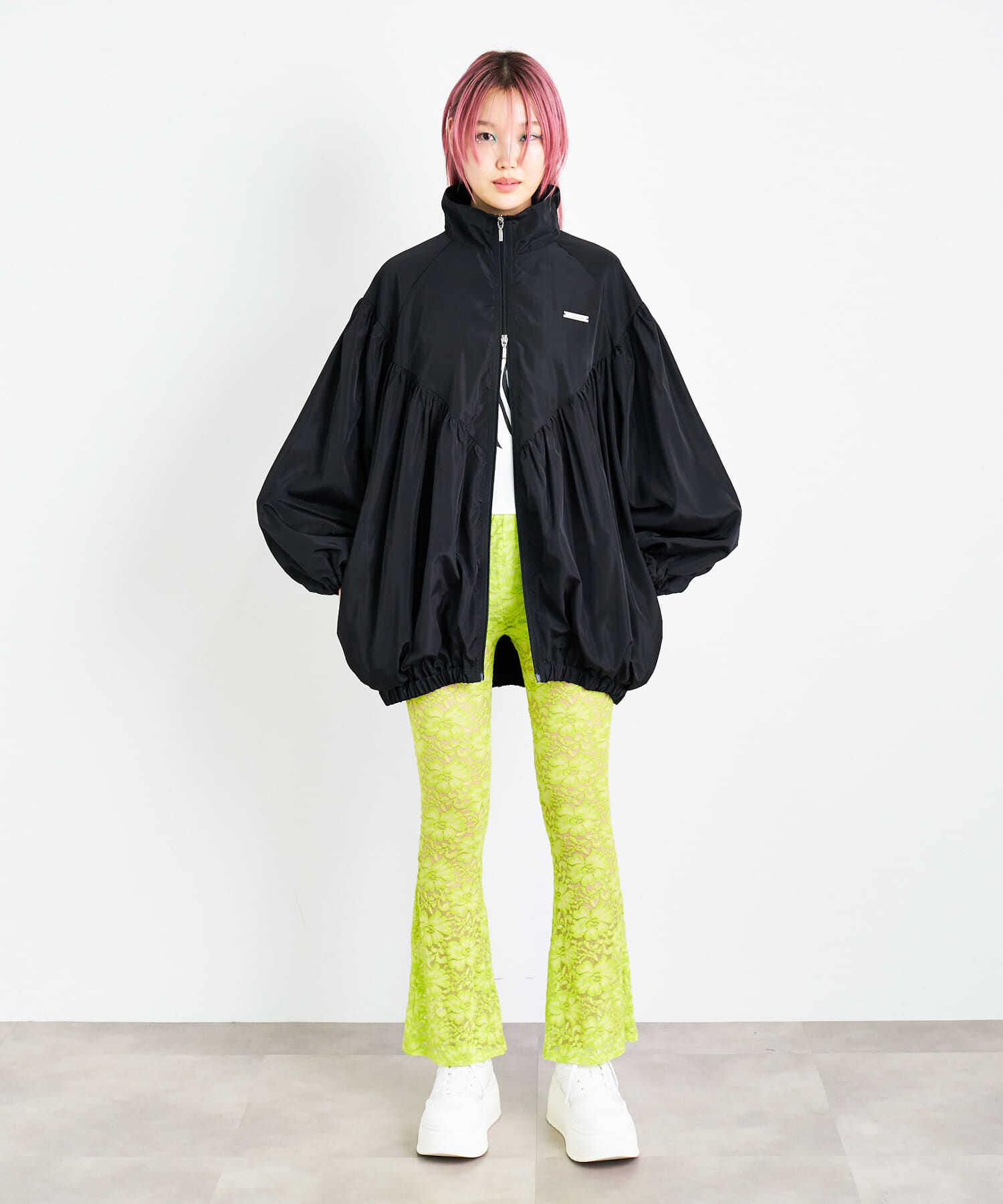 SENSE OF PLACE by URBAN RESEARCH「ANNA SUI NYC　フラワーレースストレッチパンツ」|その他|