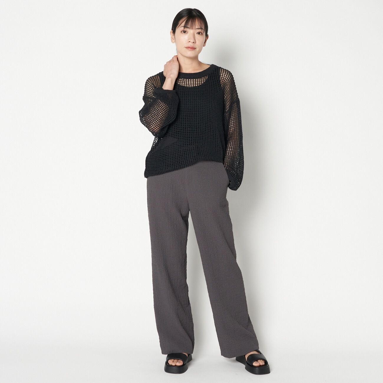 HELIOPOLE「HELIOPOLE ECO BOUCLE EASY PANTs」|チノ|
