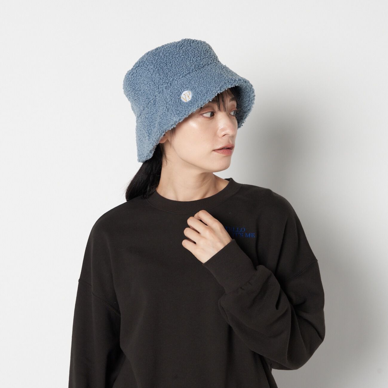  「VAN PALMA FAUX SHEARLING BUCKET HAT」|ハット|