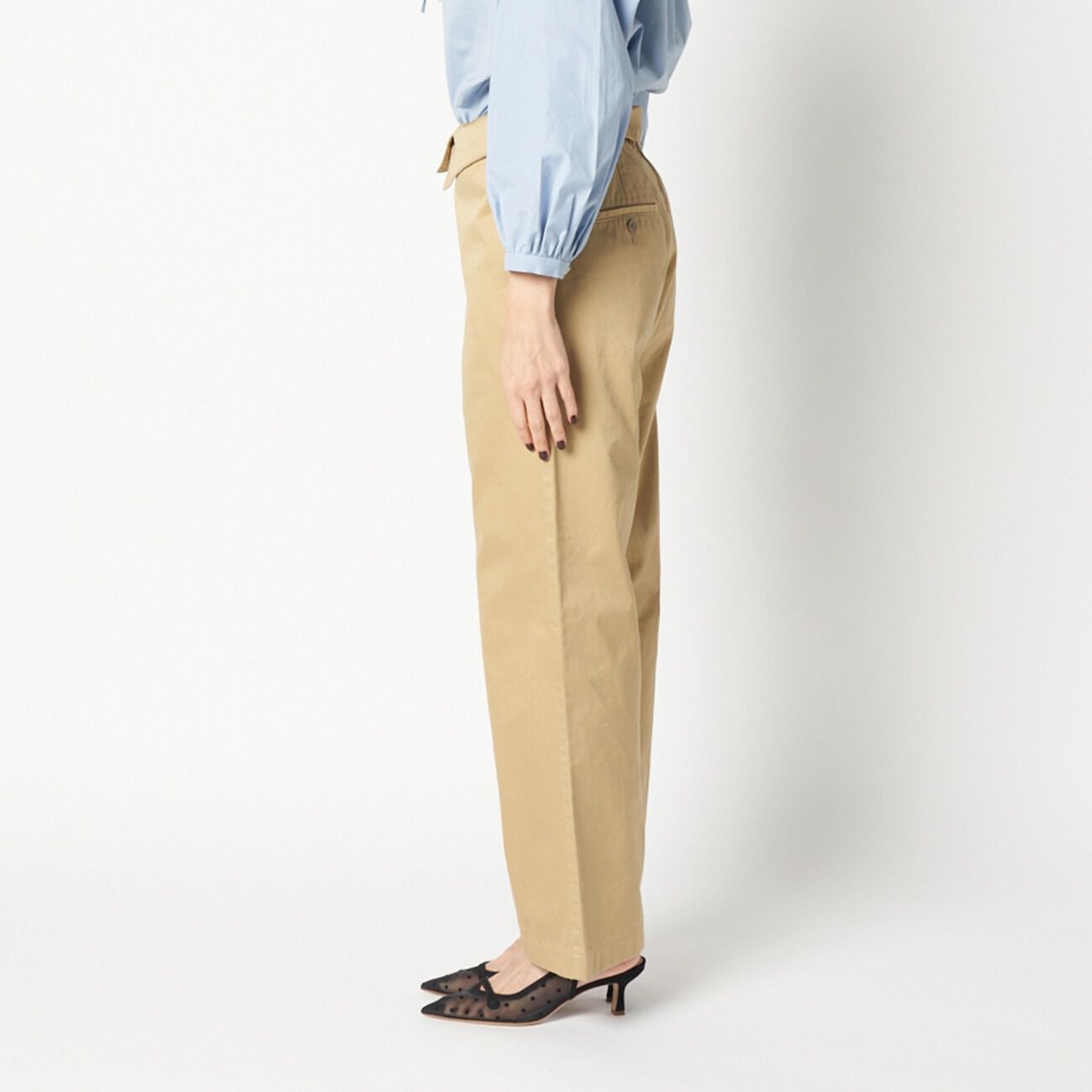 HELIOPOLE「HELIOPOLE TURNBACK PANTS」|チノ|