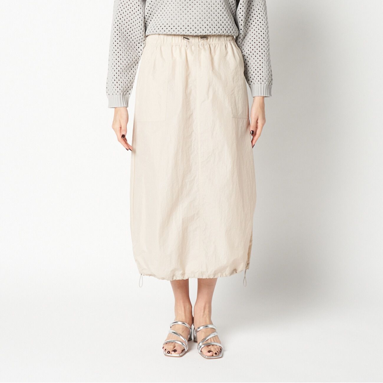 HELIOPOLE「HELIOPOLE MILITARY BALLOON SKIRT」|スカート|