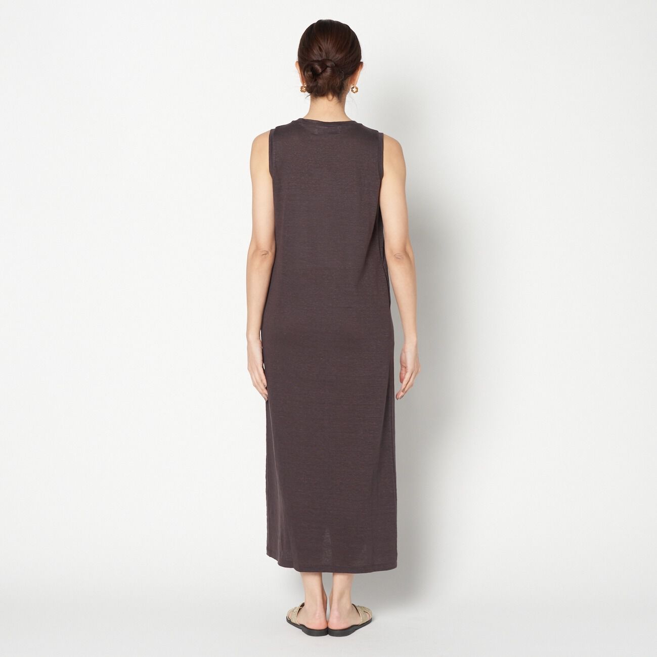 HELIOPOLE「HELIOPOLE NATURAL LINEN DRESS」|ワンピース|
