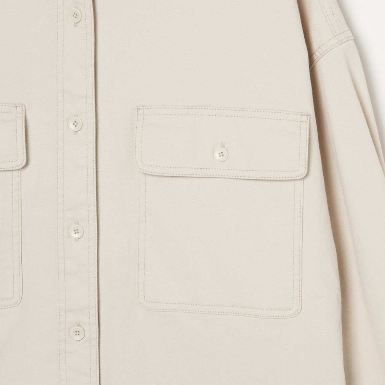 HELIOPOLE「HELIOPOLE COTTON TWILL BIG SHIRT」|シャツ・ブラウス|