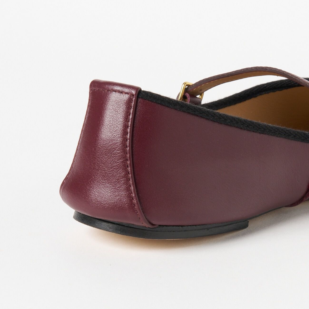  「SPELTA SQ TOE STRAP FLAT」|バレエシューズ|