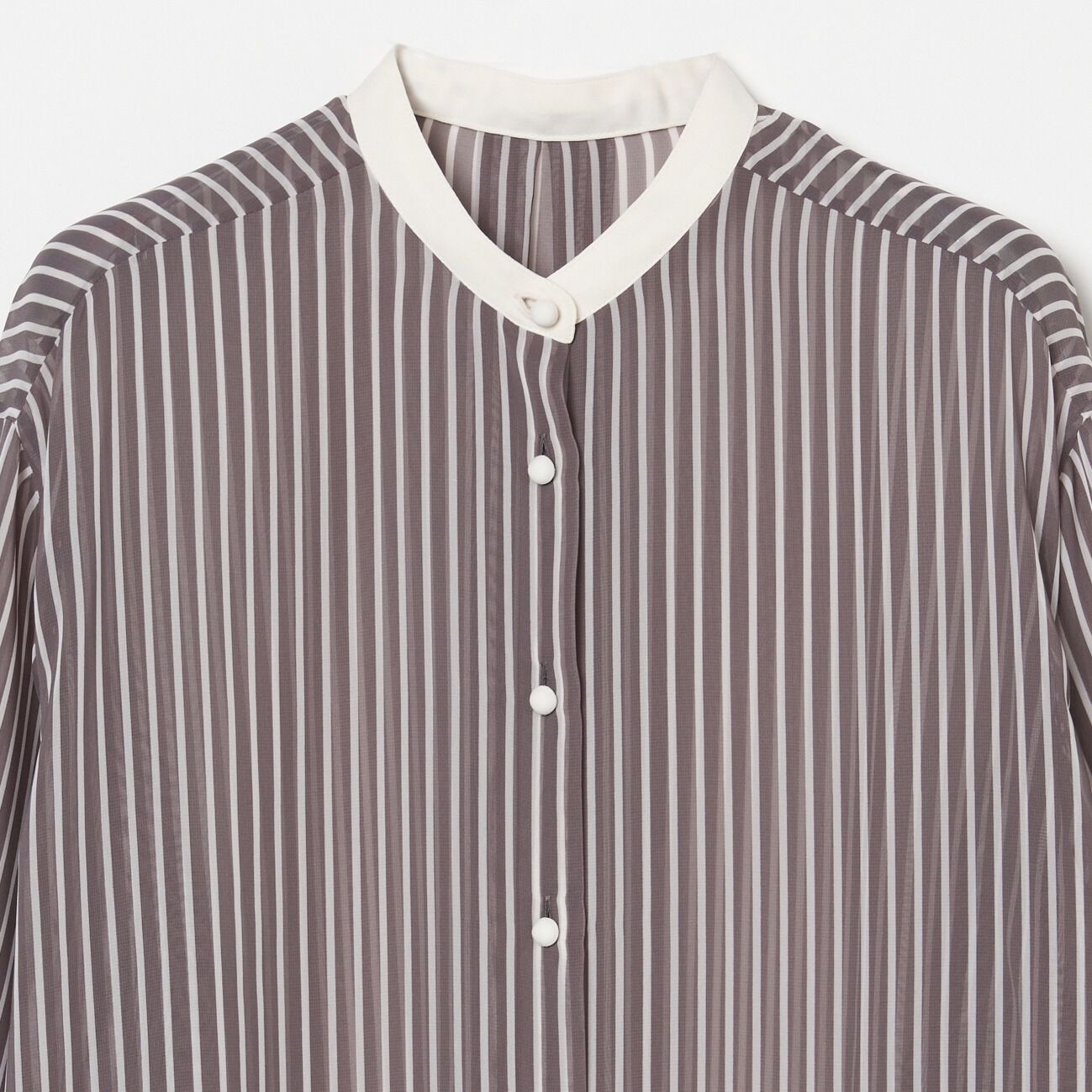 HELIOPOLE「HELIOPOLE the EDITOR SHIRT (CHIFFON)」|シャツ・ブラウス|