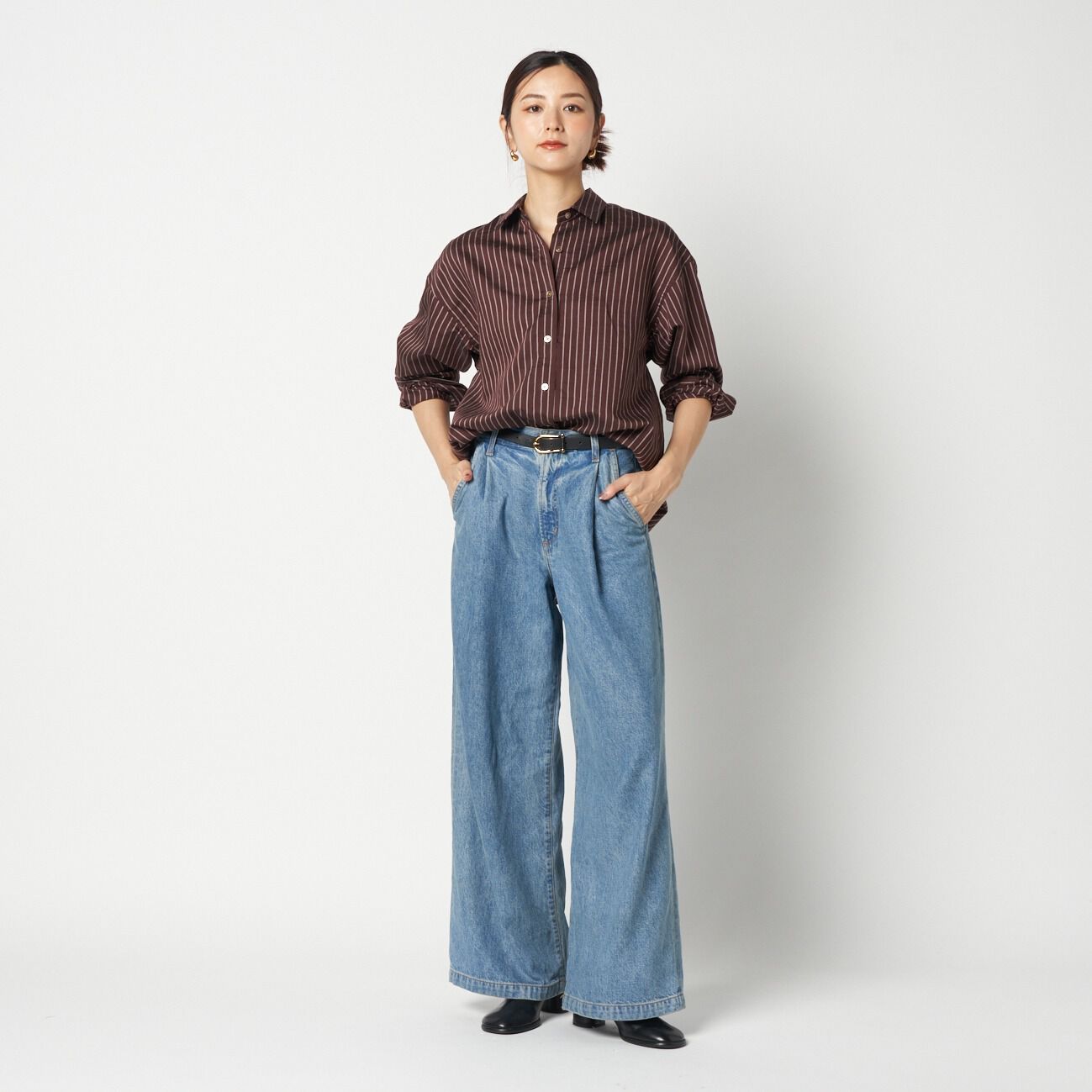 HELIOPOLE「HELIOPOLE the  EDITOR SHIRT」|シャツ・ブラウス|