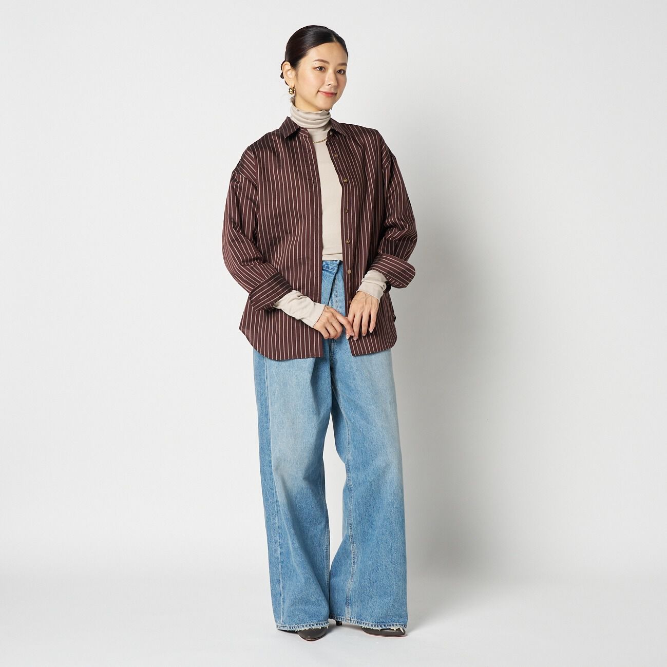 HELIOPOLE「HELIOPOLE the  EDITOR SHIRT」|シャツ・ブラウス|