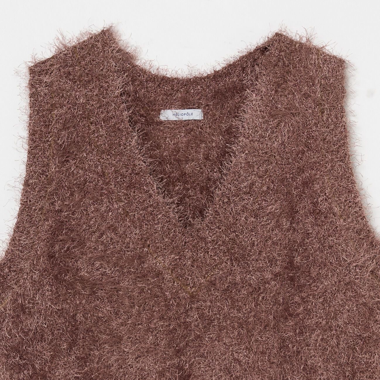 HELIOPOLE「HELIOPOLE V NECK VEST」|ニット・セーター|