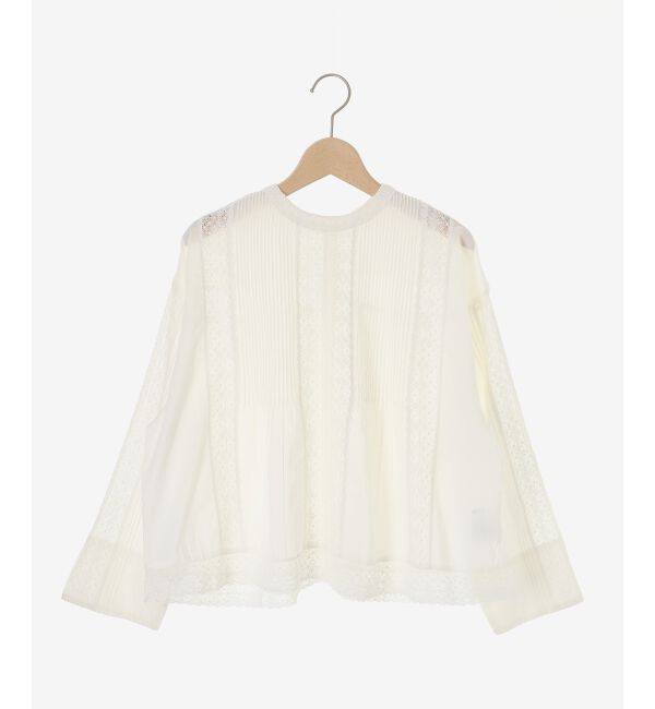  「《手洗い可能》Fanaka別注リバーレースブラウス」|シャツ・ブラウス|