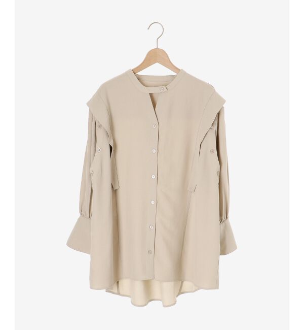 MAJESTICLEGON「2way肩あきレディシャツ」|シャツ・ブラウス|