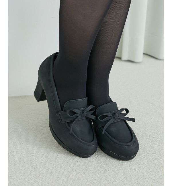 「リボンヒールローファー」|ローファー|