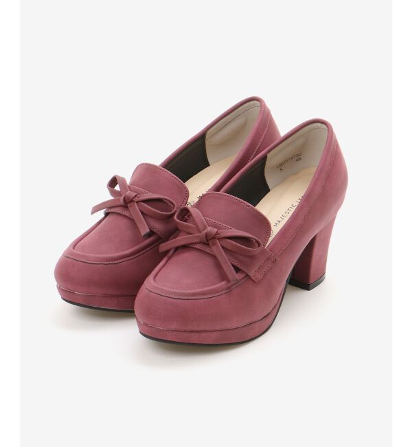  「リボンヒールローファー」|ローファー|