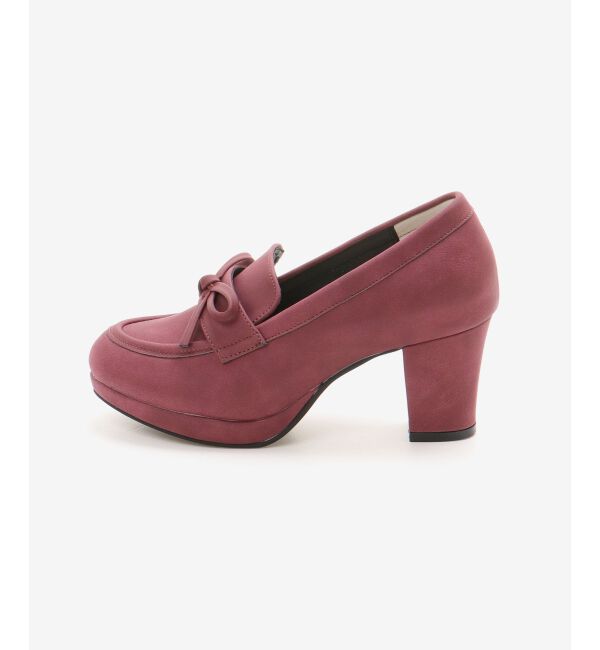  「リボンヒールローファー」|ローファー|