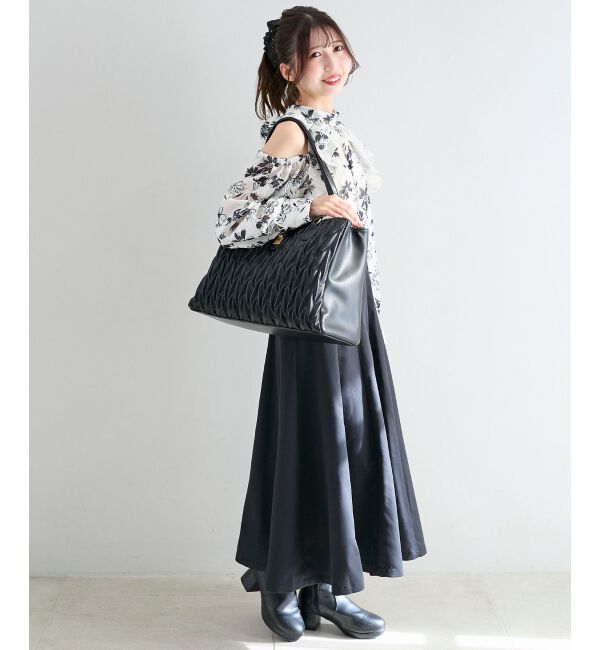  「クラシカルスクエアトートバッグ」|トートバッグ|