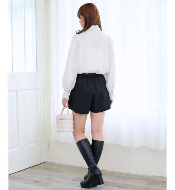  「バリエボウタイブラウス」|シャツ・ブラウス|