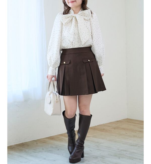  「バリエボウタイブラウス」|シャツ・ブラウス|