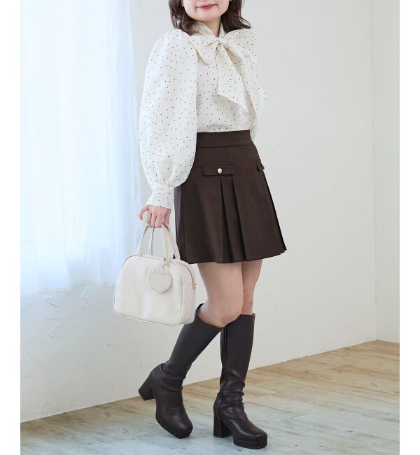  「バリエボウタイブラウス」|シャツ・ブラウス|