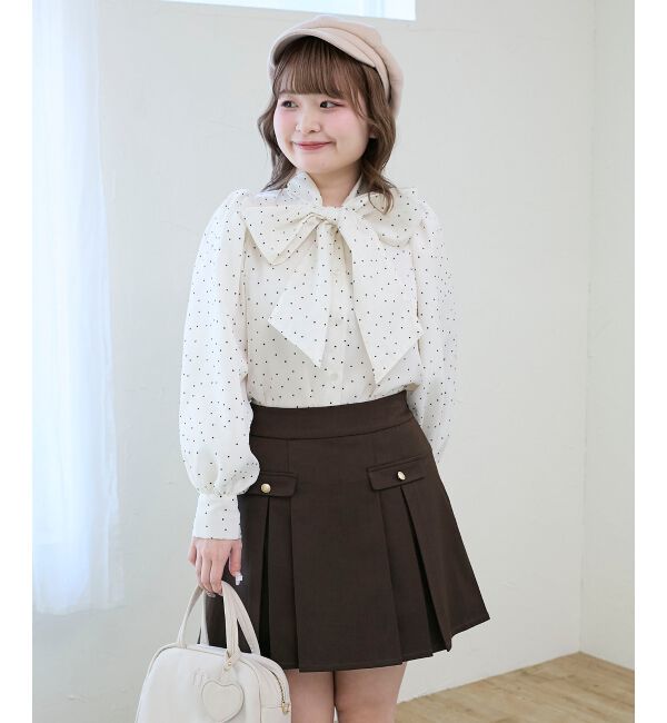  「バリエボウタイブラウス」|シャツ・ブラウス|