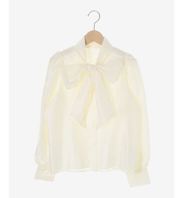  「バリエボウタイブラウス」|シャツ・ブラウス|