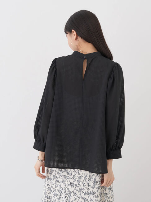 earth music&ecology「Checkドビーブラウス」|シャツ・ブラウス|