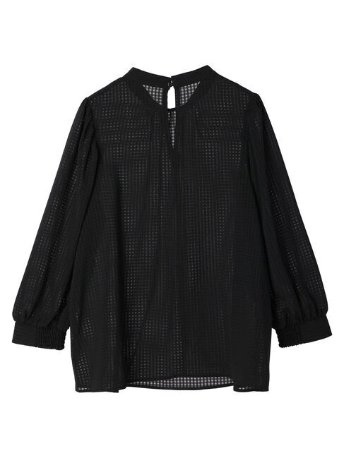 earth music&ecology「Checkドビーブラウス」|シャツ・ブラウス|