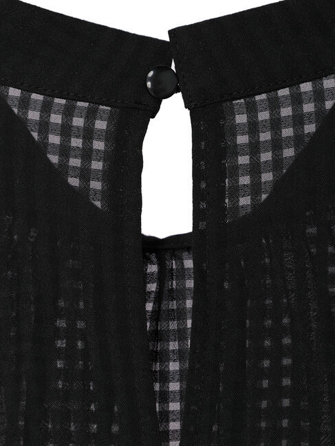 earth music&ecology「Checkドビーブラウス」|シャツ・ブラウス|