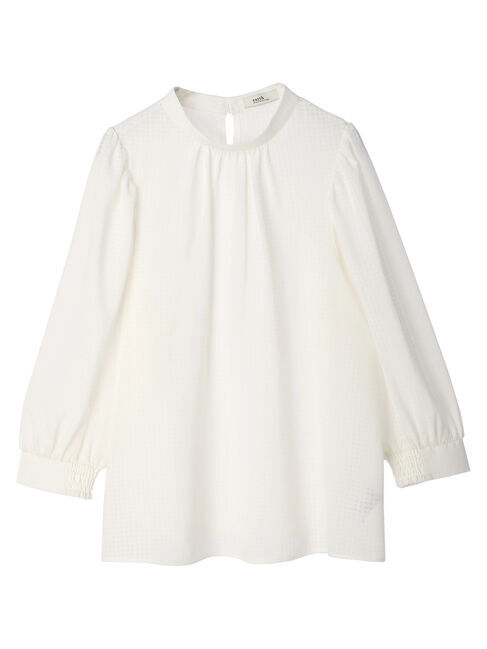 earth music&ecology「Checkドビーブラウス」|シャツ・ブラウス|