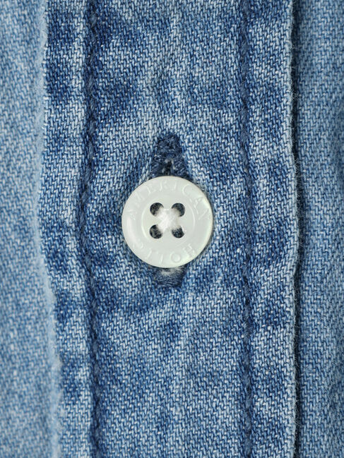  「Wポケットデニムシャツ」|シャツ・ブラウス|