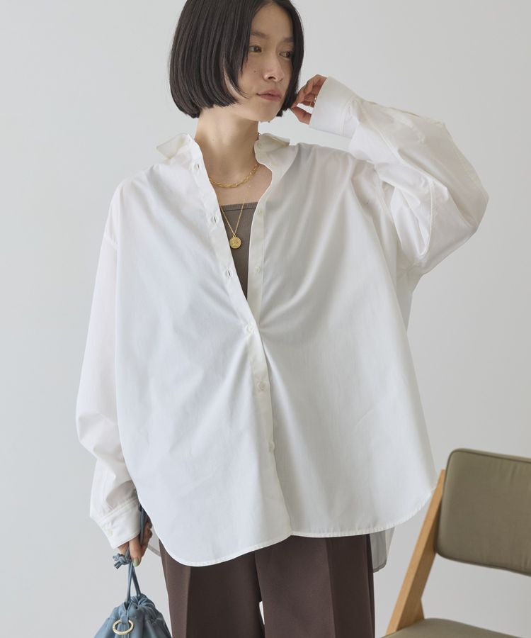AMERICAN HOLIC「【マルチ機能】ベーシックシャツ」|シャツ・ブラウス|