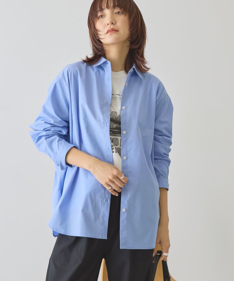 AMERICAN HOLIC「【マルチ機能】ベーシックシャツ」|シャツ・ブラウス|Sax