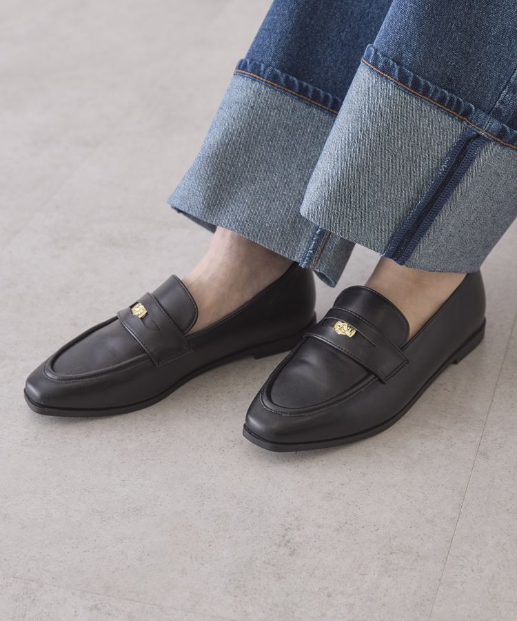 AMERICAN HOLIC「コインローファー」|ローファー|Black