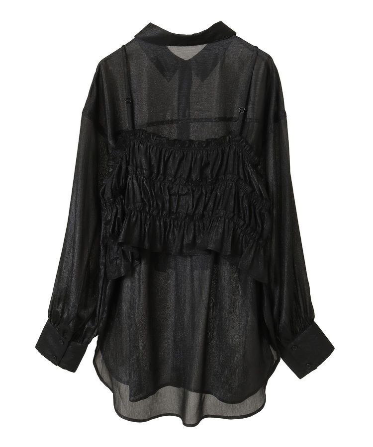 Green Parks「・ELENCARE DUE シアービスチェ付シャツ」|シャツ・ブラウス|