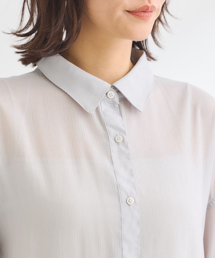 Green Parks「・ELENCARE DUE シアービスチェ付シャツ」|シャツ・ブラウス|