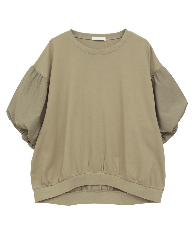 Green Parks「袖バルーンドッキングプルオーバー」|Tシャツ・カットソー|