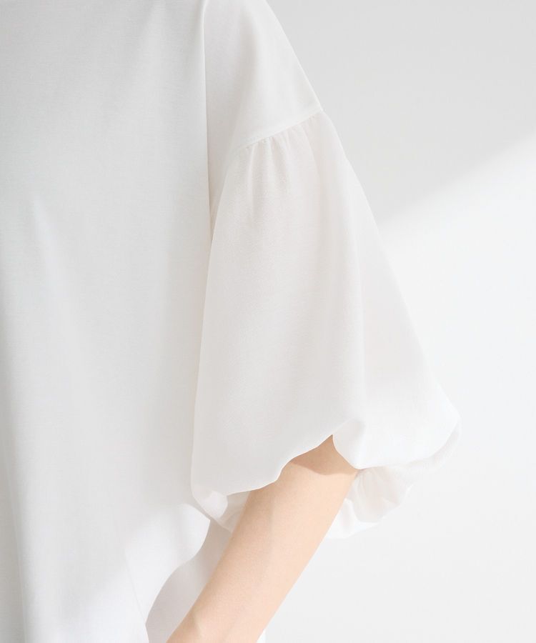 Green Parks「袖バルーンドッキングプルオーバー」|Tシャツ・カットソー|