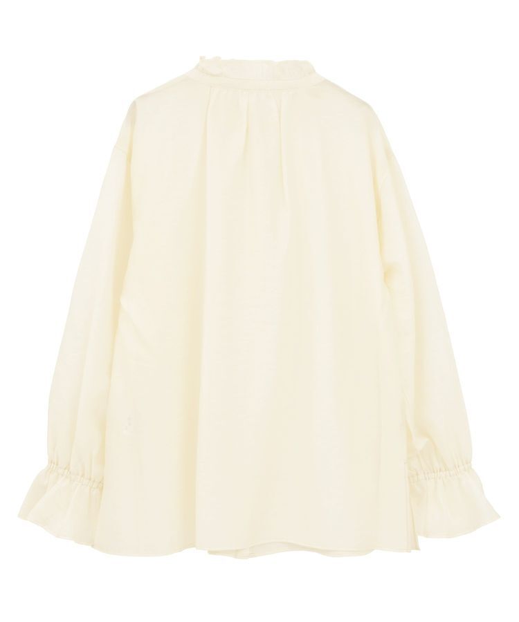 Green Parks「フリルカラーリボンブラウス」|シャツ・ブラウス|