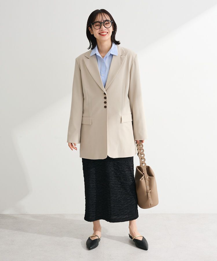 Green Parks「イージーケア抜け衿シャツ」|シャツ・ブラウス|