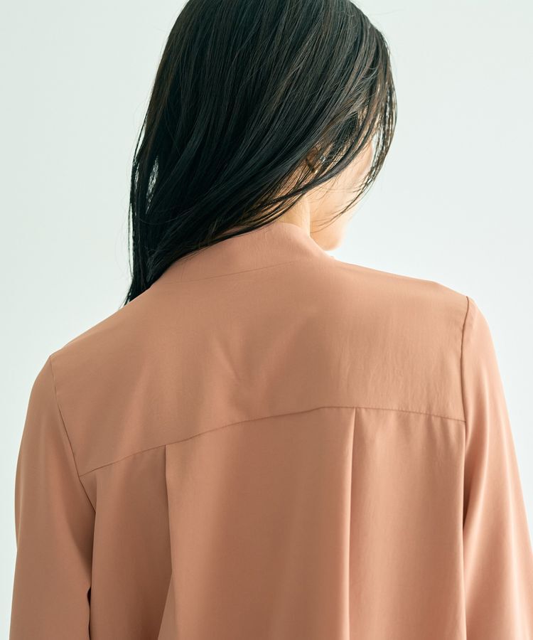 YECCA VECCA「スカーフリング付きボウタイブラウス」|シャツ・ブラウス|