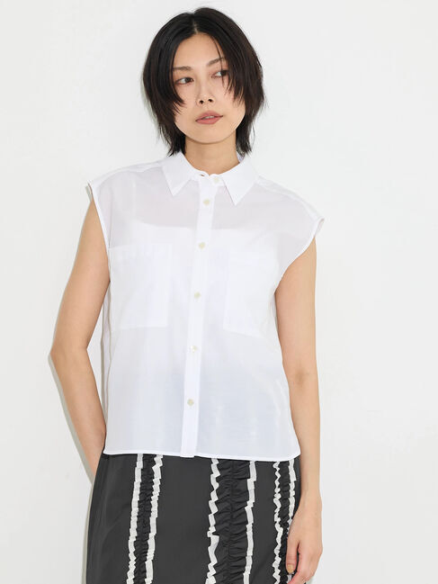 GARAGE OF GOOD CLOTHING「ノースリーブブラウス」|シャツ・ブラウス|