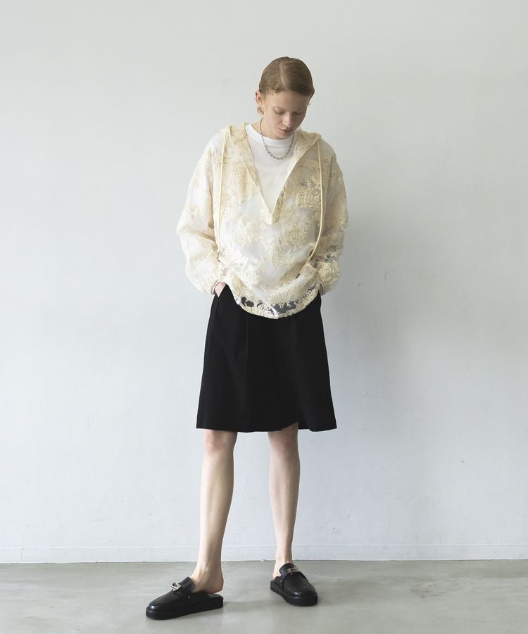 GARAGE OF GOOD CLOTHING「レーススキッパーアノラックパーカー」|シャツ・ブラウス|