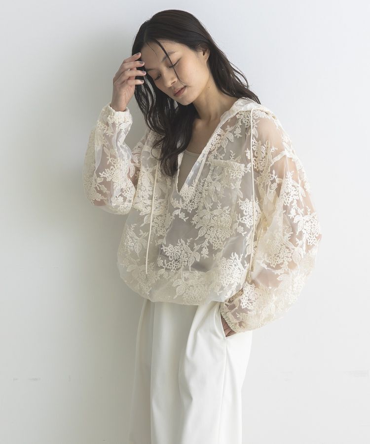 GARAGE OF GOOD CLOTHING「レーススキッパーアノラックパーカー」|シャツ・ブラウス|