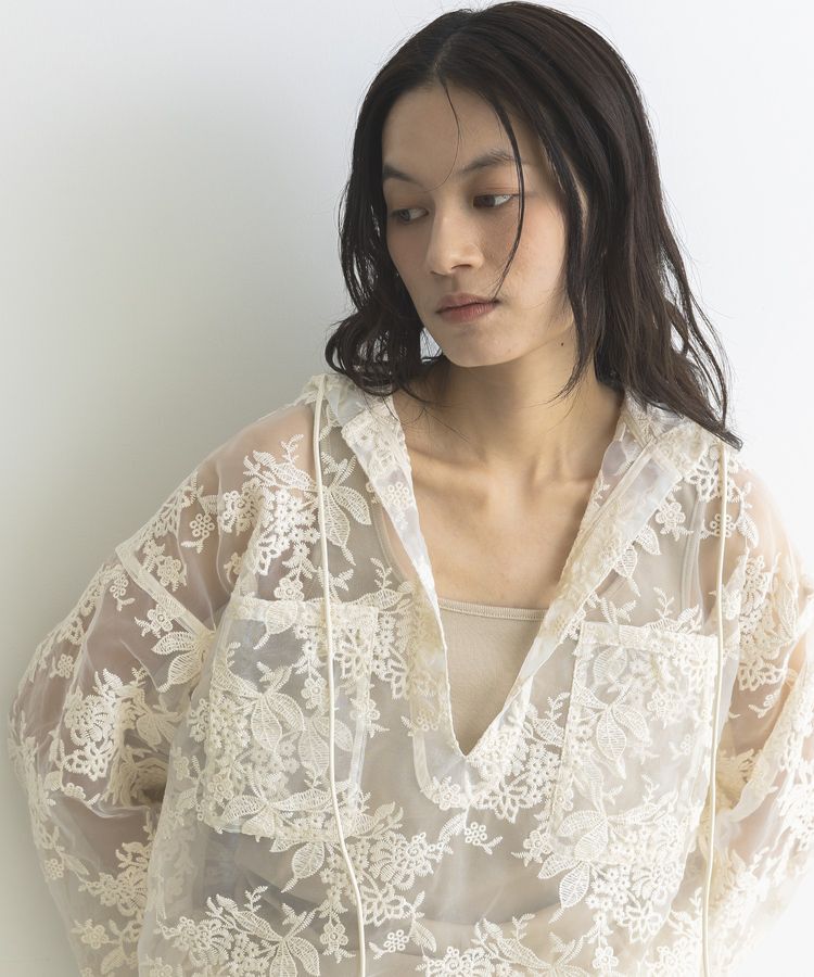 GARAGE OF GOOD CLOTHING「レーススキッパーアノラックパーカー」|シャツ・ブラウス|