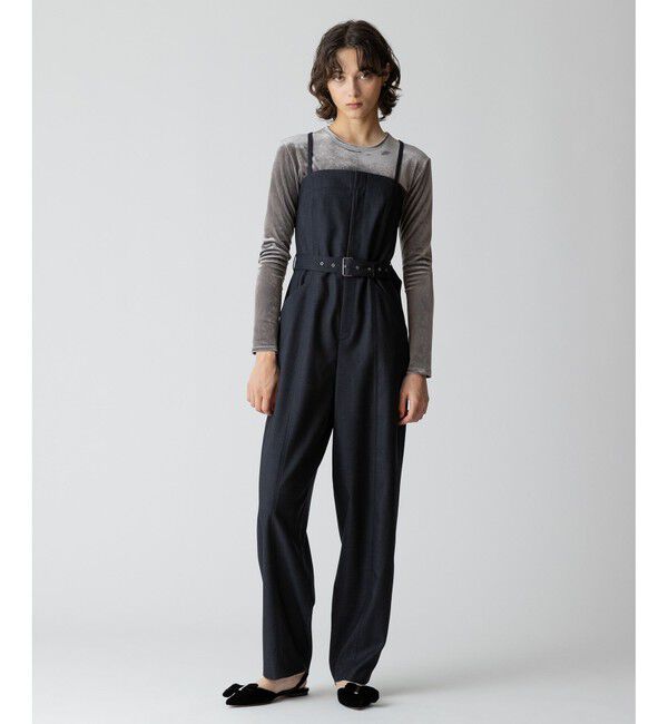 allureville「ウールデニムオールインワン」|オールインワン|