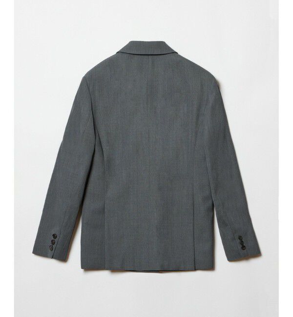 allureville「ビスコースウールボタンレスジャケット」|テーラードジャケット|