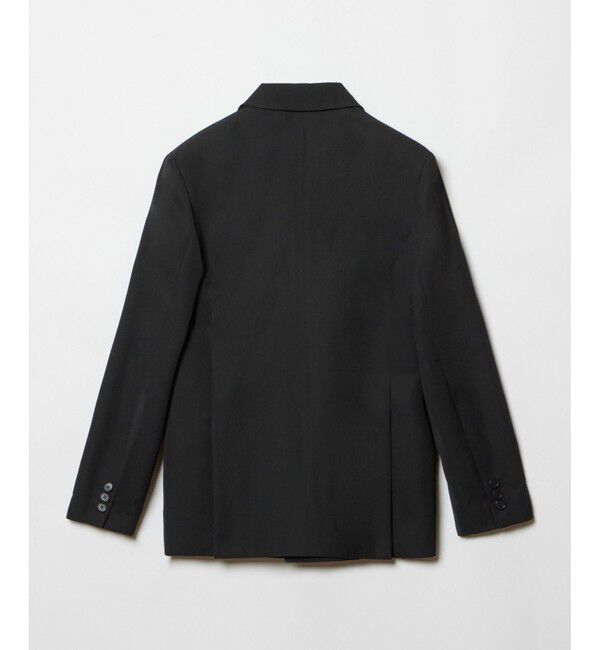 allureville「ビスコースウールボタンレスジャケット」|テーラードジャケット|