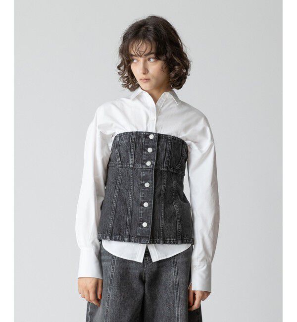 allureville「デニムビスチェ」|ベスト・ジレ|