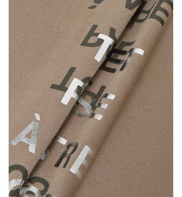 allureville「メタリックレイヤードロゴＴシャツ」|その他|