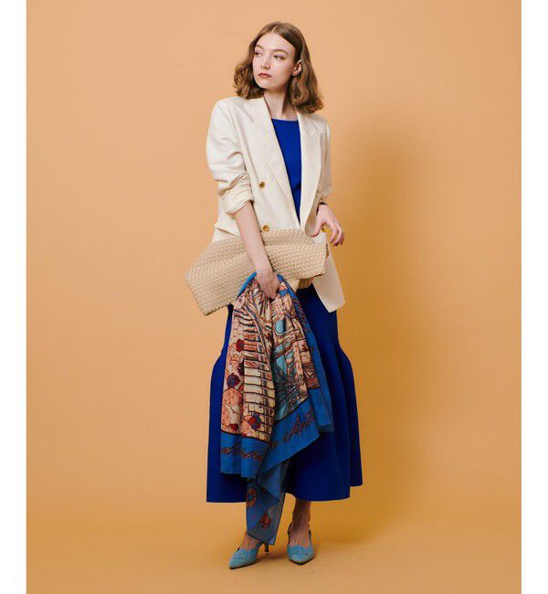 allureville「シャークスキンダブルブレストジャケット」|テーラードジャケット|