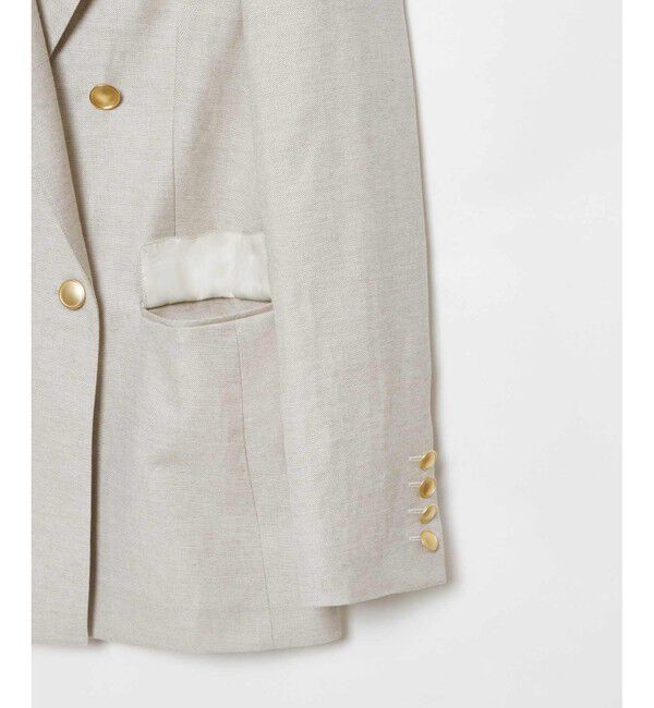 allureville「シャークスキンダブルブレストジャケット」|テーラードジャケット|